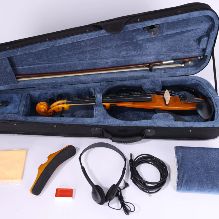 Picaldi VE120P 4/4 Tam Boy Elektro Keman | Modern Tasarım, Kristal Netliğinde Sinyal Çıkışı, Sahne Performans Odaklı