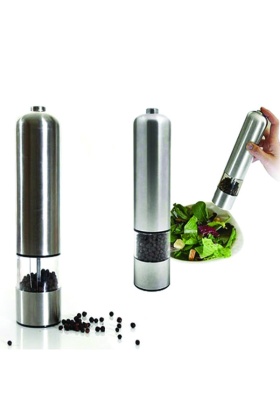 Pilli Otomatik Baharat Değirmeni