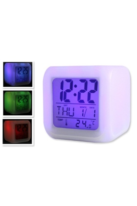 Renk Değiştiren Küp Saat