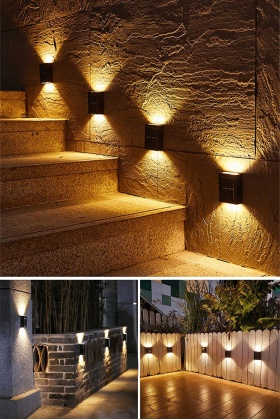 Solar Aplik Çift Taraflı Lamba