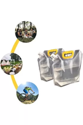 Dayanıklı Plastik İçecek Çantası 1 Litre
