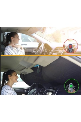 Katlanabilir Ön Cam Araba Güneşliği
