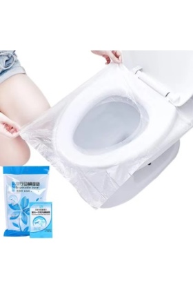 Hijyenik Tek Kullanımlık Klozet Kapağı Poşeti 50 Adet