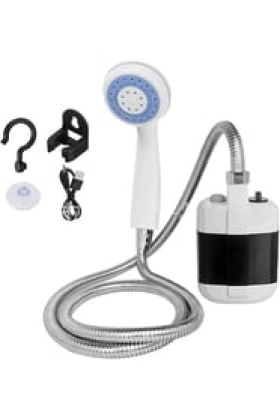 Taşınabilir Duş Seti – Pompalı ve Şarjlı