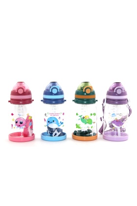 Renkli Pipetli Suluk 550 Ml