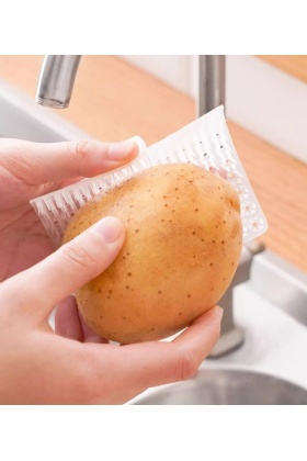 Çok Amaçlı Sebze ve Meyve Temizleme Patates Soyma Fırçası