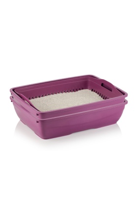 Süzgeçli Açık Kedi Tuvaleti