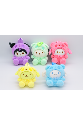 Peluş Kawaii Kuromi My Melody ve Cinnamoroll Sırt Çantası