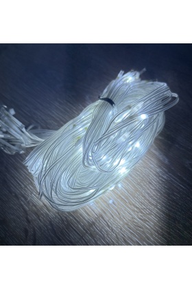 2x2 Perde 192 LED Beyaz Işık - 8 Fonksiyonlu