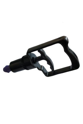 Hacamat Pompa 4 Parmak Siyah