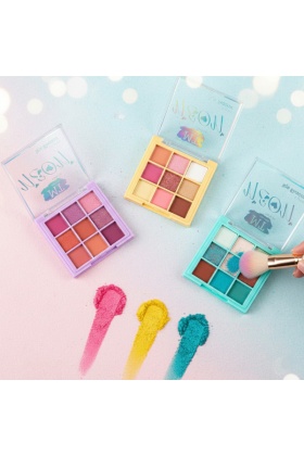 9 Renkli Far Paleti - 3lü Set