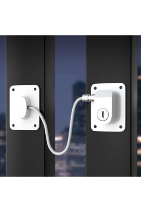 Beyaz Plaka Halatlı Emniyet Kilidi