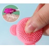 Silikon Yüz Temizleme Fırçası ve Maske Uygulama Spatulası