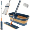 Katlanabilir Temizlik Mopu ve Tekerlekli Kova Seti