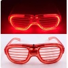 Kırmızı Led Işıklı Parti Gözlüğü - Neon 3 Modlu