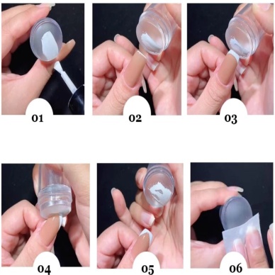 Tırnak Süs Damgası French Stamper