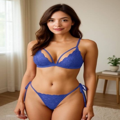 Venlisa Çapraz Askılı Dantel İç Giyim Seti V1703