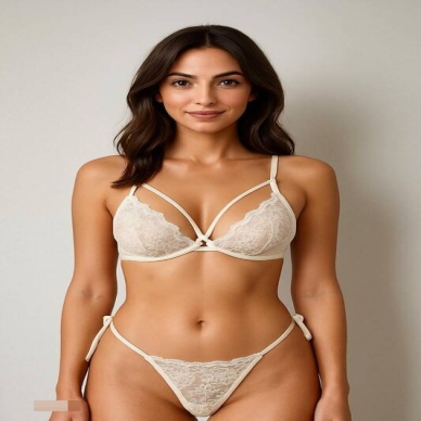 Venlisa Çapraz Askılı Dantel İç Giyim Seti V1703