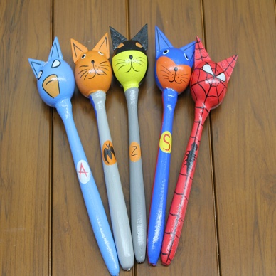 Ahşap 5li Marakas Seti Model 1