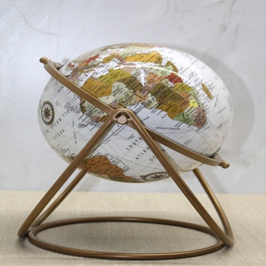 Dekoratif Metal Standlı Dünya Küre - Model 4