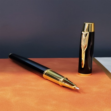 Metal Siyah Roller Tükenmez Kalem