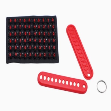 Mini Anahtarlık Çok Amaçlı Numaratör