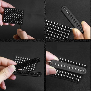 Mini Anahtarlık Çok Amaçlı Numaratör