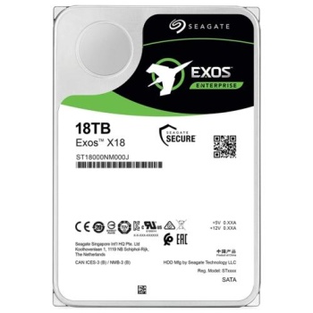Seagate EXOS 3.5 18TB 7200 512E/4KN ST18000NM000J