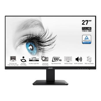 MSI 27 Pro MP273A Flat IPS 1ms FreeSync Siyah FHD Monitör
