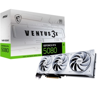MSI GEFORCE RTX 5080 16G VENTUS 3X OC WHITE