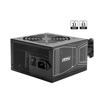 MSI MAG A850GN PCIE5 850W 80+ GOLD PSU NON-MODULAR