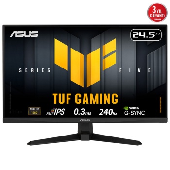 24.5 ASUS TUF GAMING VG259QM5A 0.3MS 240HZ  MONITOR
