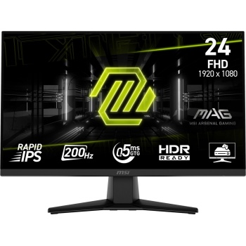 23.8 MSI MAG 242F 0.5MS 200HZ FREESYNC FHD FLAT RAPID IPS GAMING