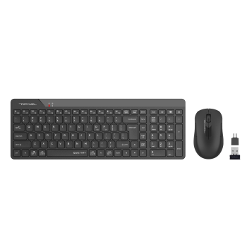 A4 TECH FG2300 Q SILENT 2.4 GHZ AİR2 SİYAH KLAVYE+MOUSE