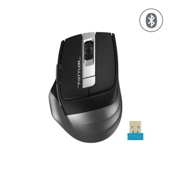 A4 TECH FB35S OPTIK MOUSE SILENT GRI 2000 DPI