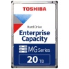 Toshiba 3.5 20TB MG10 7200 ST-3 6.0Gb 512MB 512e MG10ACA20TE SATA 3, 7/24 Guvenlik
