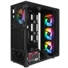 Everest FACED V5 Mesh 600W RGB Siyah Gaming Kasa
