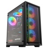 RAMPAGE VOYAGER 750W 80+ BRONZE SİYAH GAMİNG KASA