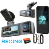 REXING R316 4K GPS WI-FI ARAC KAMERASI + 64GB SD