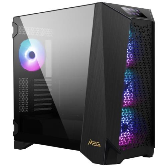 MSI MEG PROSPECT 700R A-RGB Dokunmatik IPS Panel E-ATX Mid Tower Kasa PSU YOK