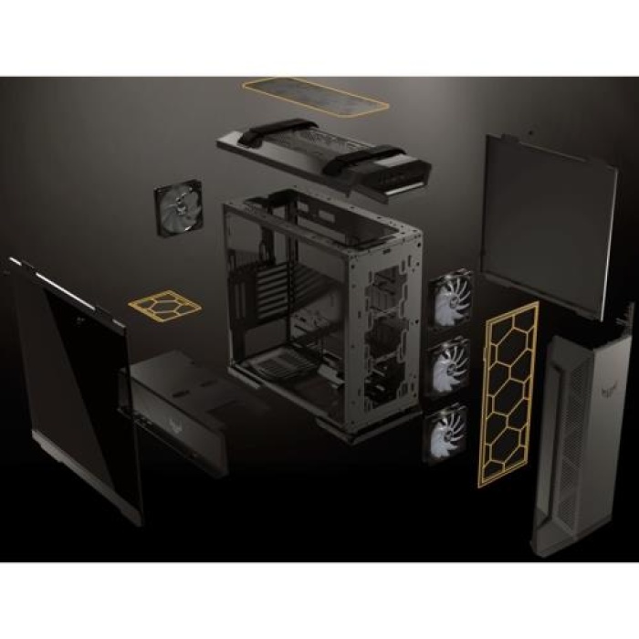 Asus TUF Gaming GT501 Mid Tower Kasa PSU YOK Siyah
