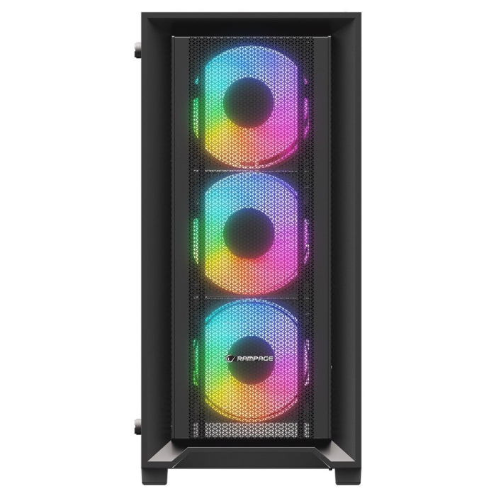 RAMPAGE VOYAGER 750W 80+ BRONZE SİYAH GAMİNG KASA