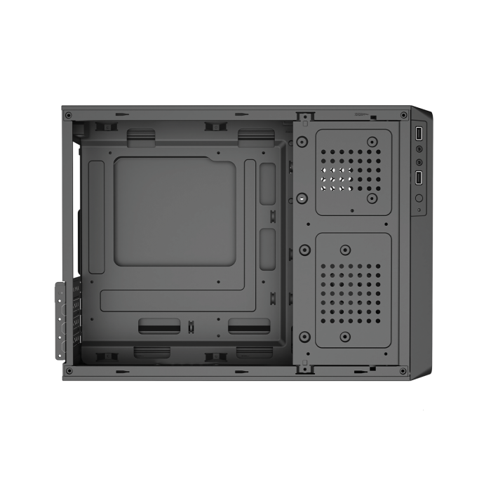 FRISBY FC-S6060B 300W SİYAH SLIM mATX KASA