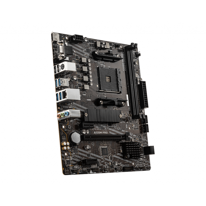 MSI A520M PRO DDR4 4600/1866Mhz M.2 MATX AM4