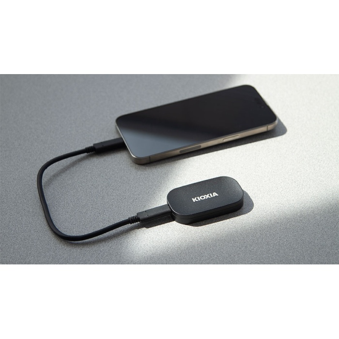 1TB KIOXIA EXCERİA PLUS G2 1050/1000MB/s USB 3.2 GEN2 TYPE-C TAŞINABİLİR SSD DİSK LXD20K001TG8