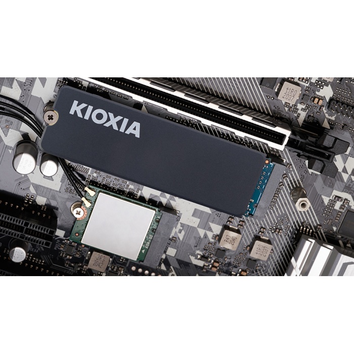 2TB KIOXIA EXCERIA HEATSINK GEN 4X4 NVMe 5000/3900MB/s LSC11K2T04G8
