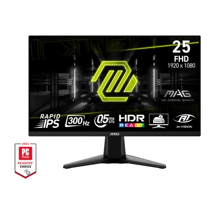 24.5 MSI MAG 255XF IPS 0.5MS 300HZ FHD GAMING
