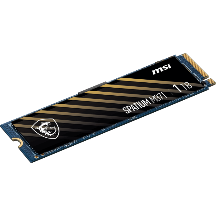 MSI SPATIUM M371 1TB PCIe Gen3x4 NVME M.2 SSD