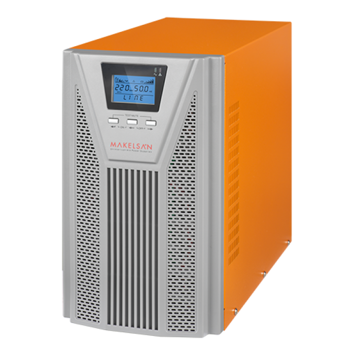 MAKELSAN POWERPACK SE 2 KVA / 1800W (1F/1F) 5-10dk (4x 12V/9AH) ONLINE MU02000N11EAV06