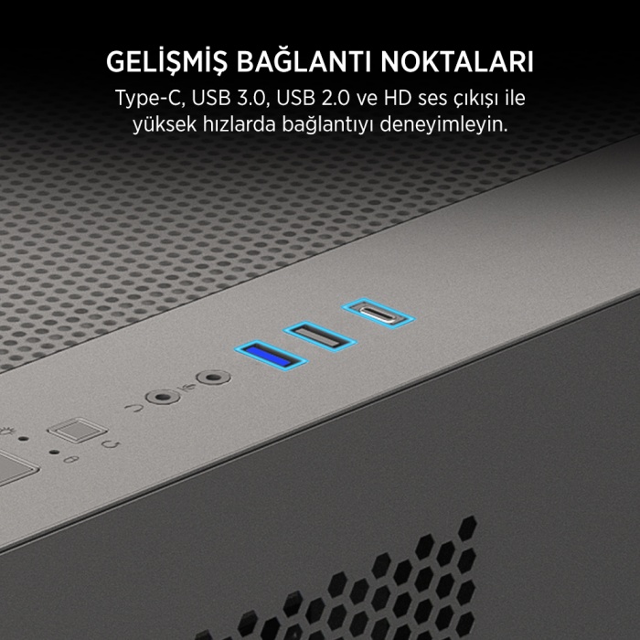 JAMES DONKEY STARK S700 750W SIYAH GAMING KASA